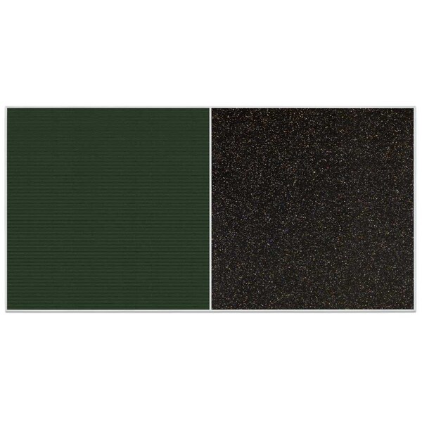 Sliding Door Indoor Enclosed Corkboard, 9